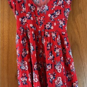 Charlotte Russe Red Floral Dress